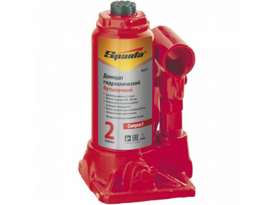 Домкрат гидравлический бутылочный, 5 т, h подъема 180-340 мм// SPARTA Compact