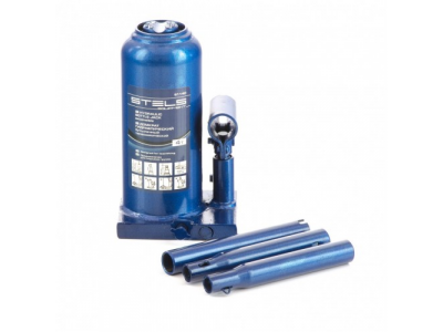 Домкрат гидравлический бутылочный телескопический, 4 т, h подъема 190-480 мм Stels