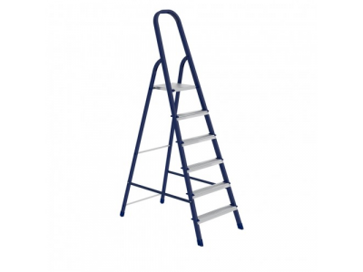 Стремянка, 6 ступеней, стальная, оцинкованные ступени // СИБРТЕХ // Pоссия