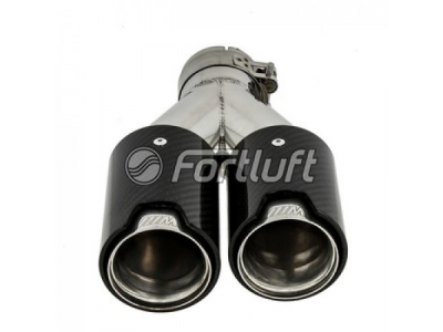 Fortluft Карбоновая насадка BMW M-style 80x2 мм MT332R