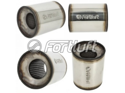 Fortluft Пламегаситель Ford Focus 2 1.6 115 л.с. (2 бочонка)