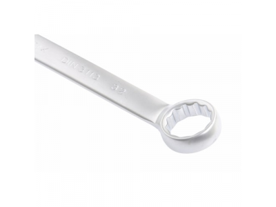 Ключ комбинированный, 32 мм, CrV, матовый хром// MATRIX