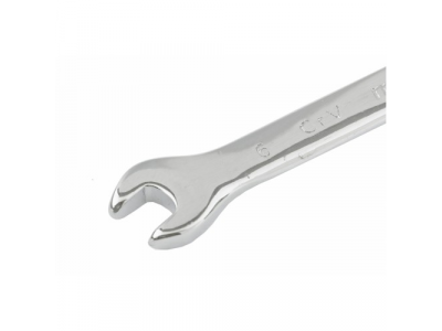 Ключ комбинированный, 6 мм, CrV, полированный хром// MATRIX