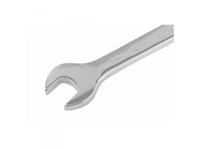 Ключ комбинированный, 14 мм, CrV, полированный хром// MATRIX