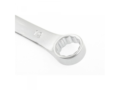 Ключ комбинированный, 19 мм, CrV, матовый хром// STELS