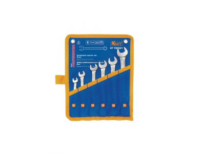 Ключ комбинированный набор 6 шт: 8,10,12,13,14,17мм (сумка)