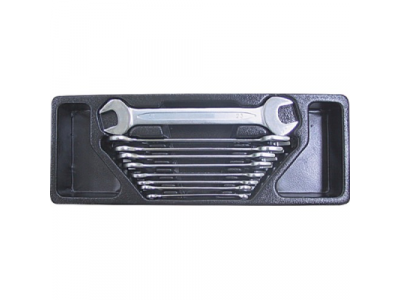 Набор ключей рожковых 9пр. 6-23мм, в ложементе