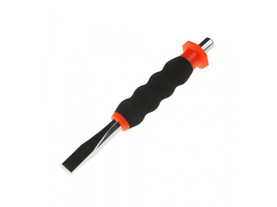 JTC Зубило 12мм плоское с пластиковой ручкой JTC