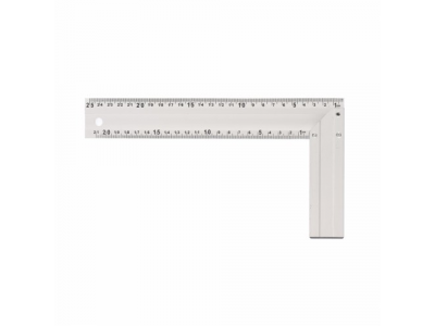 Угольник, 250 мм, алюминиевый, литой// MATRIX