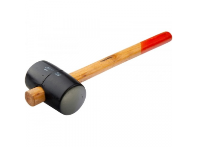 Киянка резиновая, 1130 г, черная резина, деревянная рукоятка //SPARTA