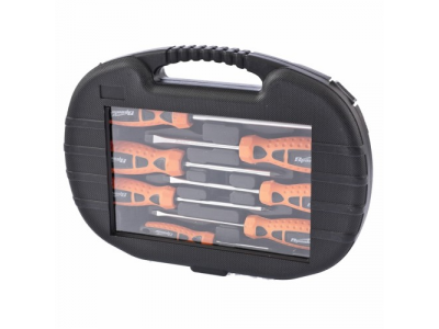 Набор отверток, СrV, в пластмассовом боксе, 8 шт.// SPARTA