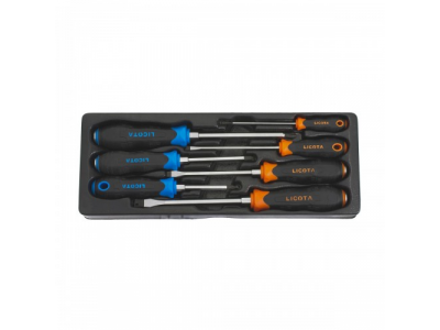 Набор отверток комбинированных, 7 пр., в ложементе