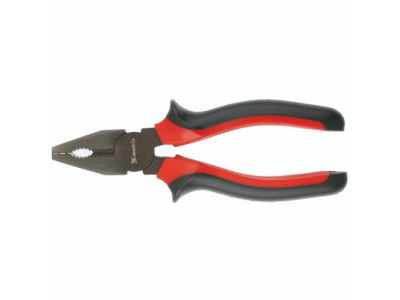 Плоскогубцы Black Nickel, 180 мм, комбинированные, двухкомпонентные рукоятки// MATRIX