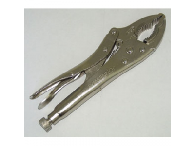 Ручные тиски "струбцина" с овальными губками, 10", P52M10 JONNESWAY