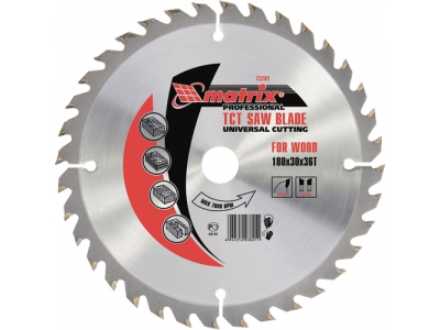 Пильный диск по дереву, 305 х 30мм, 96 зубьев MATRIX Professional