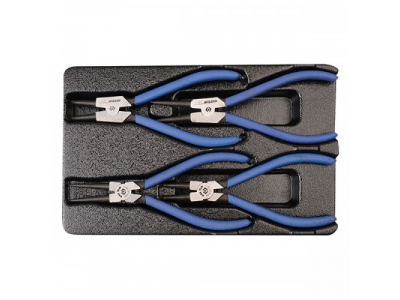 Набор съемников стопорных колец, 4 предмета, KING TONY