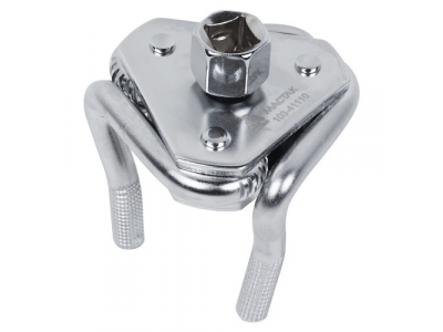 Съёмник масляных фильтров, 45-110 мм, 3-х захватный, МАСТАК