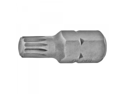 Бита 10 мм Spline, М12, 30 мм, S2 материал, D10M30M12A JONNESWAY