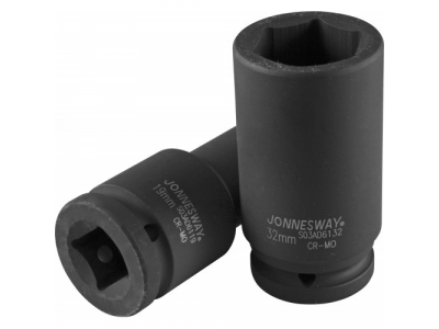 Головка торцевая ударная глубокая 3/4"DR, 30 мм, S03AD6130 JONNESWAY