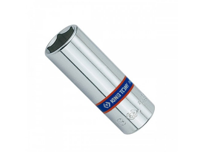 Головка торцевая глубокая шестигранная 1/4", 8 мм, KING TONY