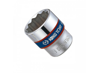 Головка торцевая стандартная двенадцатигранная 3/8", 13 мм, KING TONY