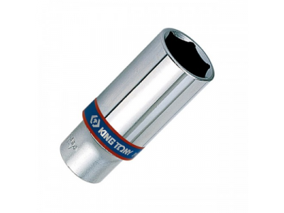 Головка торцевая глубокая шестигранная 3/8", 13 мм, KING TONY