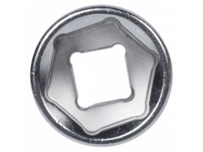 Головка торцевая стандартная шестигранная 3/8", 17 мм, KING TONY