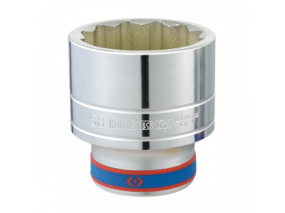 Головка торцевая стандартная двенадцатигранная 1", 71 мм, KING TONY