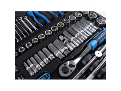 набор инструментов 143 предмета 1/4" и 1/2" 6 гр.