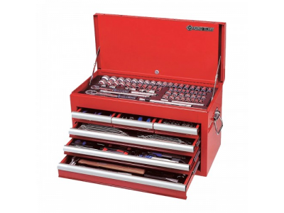 Набор инструментов универсальный, выдвижной ящик, 219 предметов, KING TONY