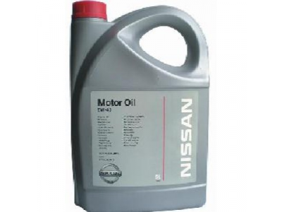 NISSAN 5W-40 SM/CF (5л) моторное масло A3/B4