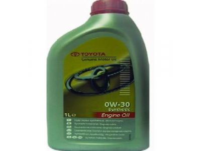 TOYOTA 0W-30 SL/CF (1л) моторное масло синтетика A3/B3/B4