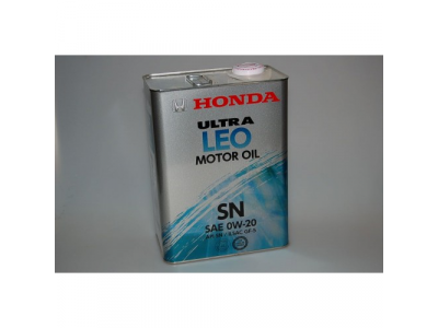 HONDA 0W-20 SN ULTRA LEO (4л) масло моторное