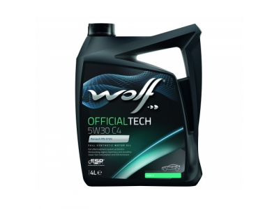 Моторное масло WOLF OFFICIALTECH 5W30 C4 4L