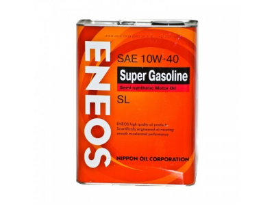 Масло моторное ENEOS Super Gasoline SL п\синт 10W40 0,94л