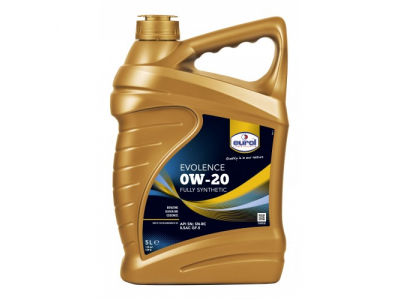 Масло моторное синтетическое "Eurol Evolence 0W-20", 5 л.