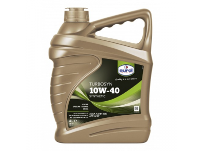 Масло моторное полусинтетическое "Eurol Turbosyn 10W-40" 4 л.
