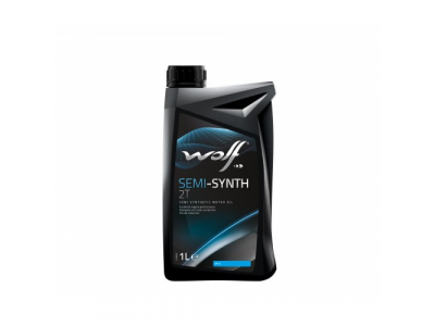 Моторное масло WOLF SEMI-SYNTH 2T 1L