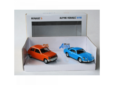 Набор моделей Renault Birthdey Set (R5 + A110) 3inches, артикул 7711573702