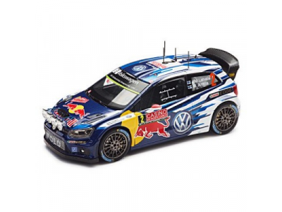 Модель автомобиля Volkswagen Polo R WRC, 1:43, Latvala/Anttila, артикул 6C1099300B