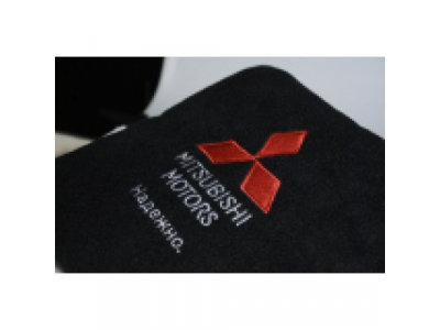 Автомобильная подушка Mitsubishi Сushion, Black, артикул RU000023